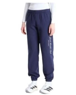 Sporty & Rich New York Health Club Track Trousers - Blue