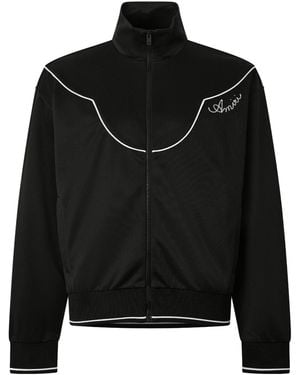 Amiri Stand Collar Track Jacket - Black