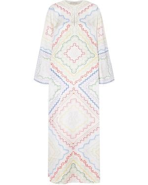 Mary Katrantzou Collins Printed Woven Cover-Up - White