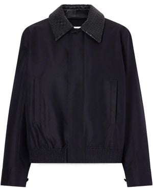 Bottega Veneta Intrecciato Jacket - Blue