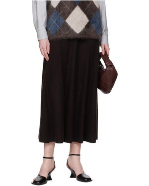 Lisa Yang Torie Midi Skirt - Black