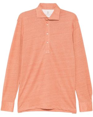 Brunello Cucinelli Polo Top - Pink