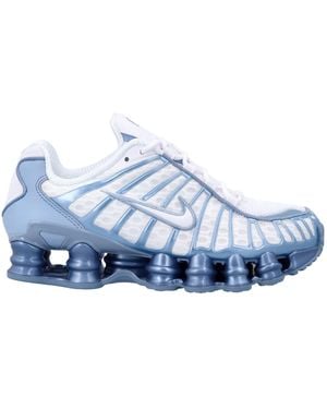 Nike Shox Tl Lace-Up Sneakers - Blue