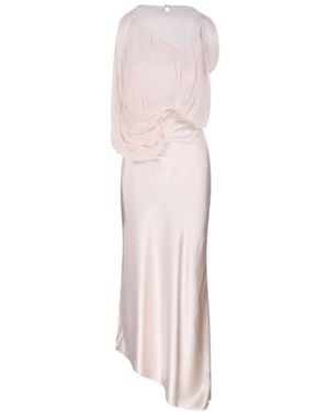 Christopher Esber Cumulus Silk Midi Dress - Pink