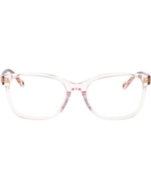 Chloé Chloé Eyewear Square-Frame Glasses - Natural