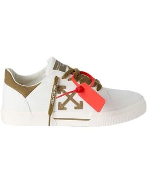 Off-White c/o Virgil Abloh M-Vulc Panelled Trainers - White