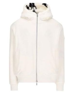 Moose Knuckles Borden Bunny Reversible Hooded Jacket - White