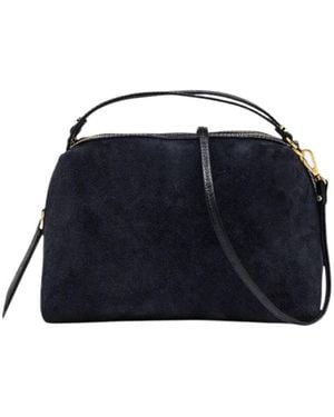 Gianni Chiarini Zippered Shoulder Bag - Blue