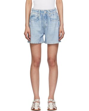 Rag & Bone Miramar Denim Shorts - Blue