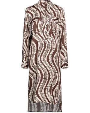 MAX&Co. Shirt Dresses - Brown