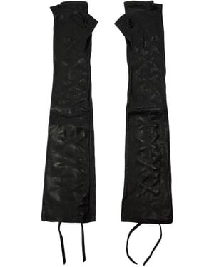 Gucci Fingerless Gloves - Black
