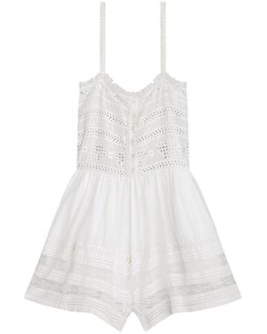 Isabel Marant Dylan Playsuit - White