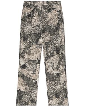 ROA Printed Trousers - Grey
