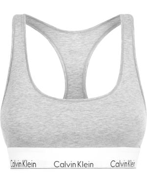 Calvin Klein Cotton Bra - White
