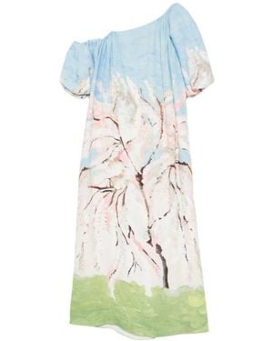 Stine Goya One-Shoulder Dress - Blue