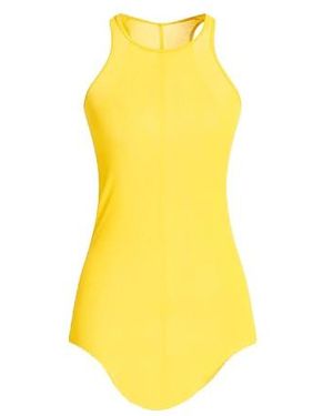 Rick Owens Solid Sleeveless T-Shirt - Yellow