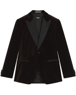BOSS Long Sleeve Blazer - Black