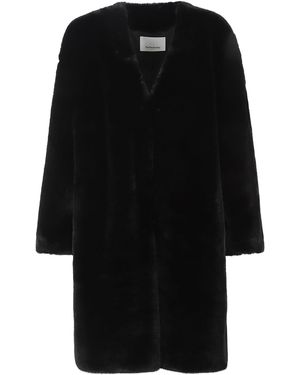 Frankie Shop Collarless Jacket - Black