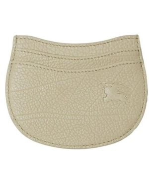 Burberry Rocking Horse Logo Embossed Cardholder - White