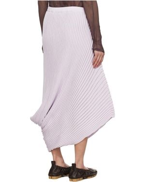 Issey Miyake Stream Midi Skirt - Pink
