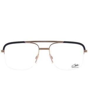 Cazal Pilot-Frame Eyeglasses - Metallic