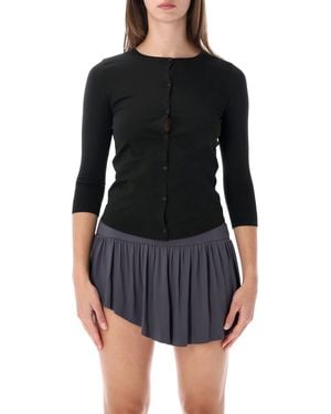 GIMAGUAS Camu Fitted Cardigan - Black