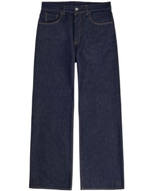Acne Studios Wide-Leg Denim Jeans - Blue