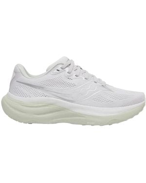 Saucony Ride 19 Logo-Detail Sneakers - White
