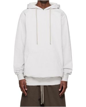 Rick Owens Temple Hoodie - White