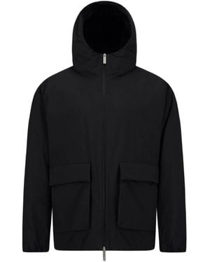 Herno Hooded Padded Jacket - Black