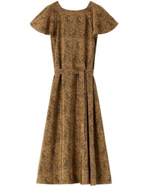Loro Piana Viviette Dress - Brown