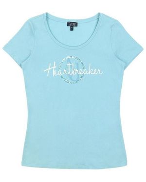 Armani Jeans Item O-Neck Short-Sleeved T-Shirt - Blue
