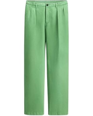 Dior Pleated Chinos - Green