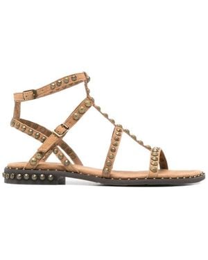 Ash Precious Studded Sandals - Metallic