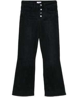 Liu Jo Belt Loop Denim Pants - Black