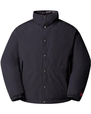 The North Face Stand Collar Padded Jacket - Blue