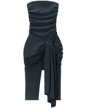 Alexander Wang Off-Shoulder Layered Playsuit - Blue