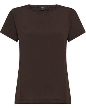 Seventy Classic Crew-Neck T-Shirt - Brown