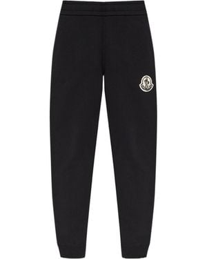 Moncler Logo Sweatpants - Black