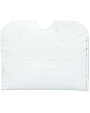 Acne Studios Leather Wallet - White
