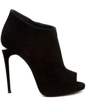 Giuseppe Zanotti Side Zipper Boots - Black