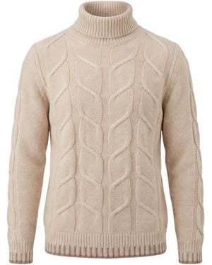 Altea Turtle Neck Sweater - Natural