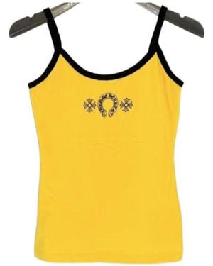 Chrome Hearts Crew Neck Vest - Yellow