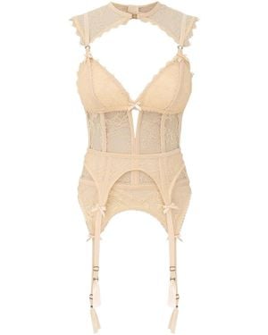 Zimmermann Valiant Lace-Trim Lingerie - White