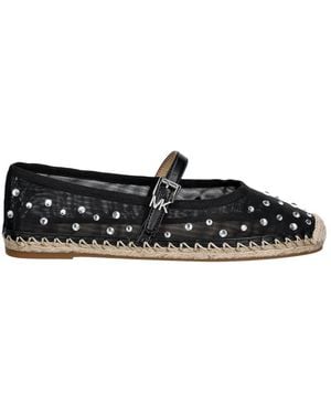 MICHAEL Michael Kors Lynn Studded Espadrilles - Black