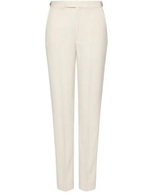 Maison Margiela Wool Tailored Trousers - White