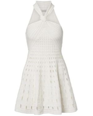 Jonathan Simkhai Jenna Halterneck Minidress - White