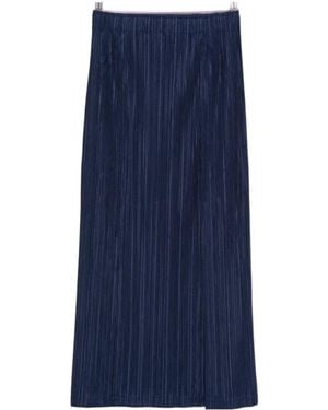 Pleats Please Issey Miyake Pleats Please Issey Miyake Thicker Bottoms 1 Pleated Skirt - Blue