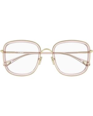 Chloé Chloé Eyewear Square Frame Glasses - White