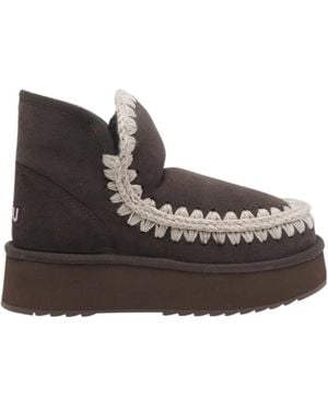 Mou Platform Boots - Brown